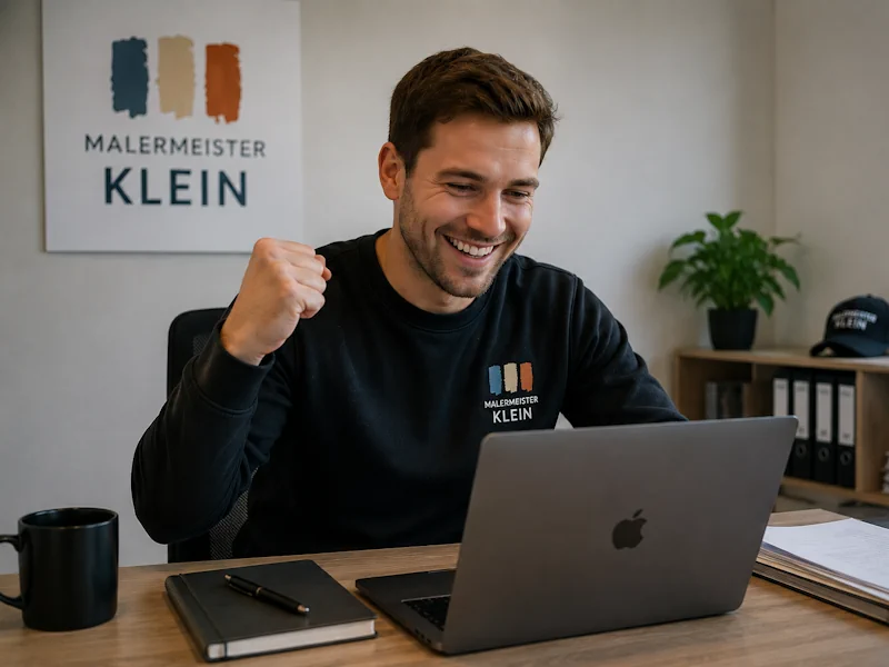 Ein Timo Klein, der sich freut, dass ein Verein seine Anfrage annimmt